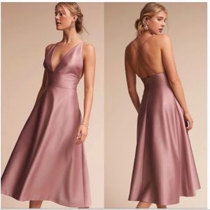NWOT BHLDN Shelby dress in rose quartz
